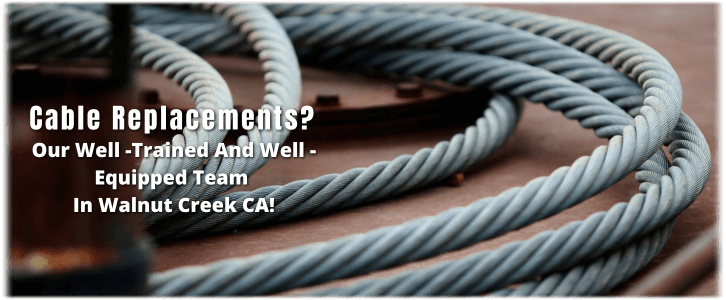 Garage Door Broken Cable Walnut Creek CA